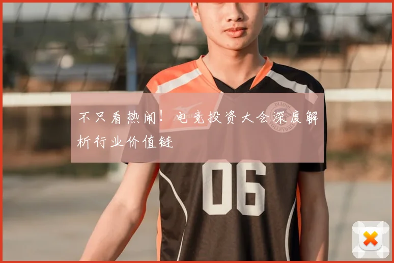 不只看热闹！电竞投资大会深度解析行业价值链