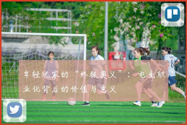 年轻玩家的“终极奥义”：电竞职业化背后的价值与意义